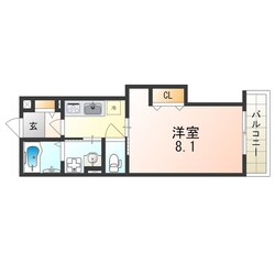 弥刀駅 徒歩14分 2階の物件間取画像